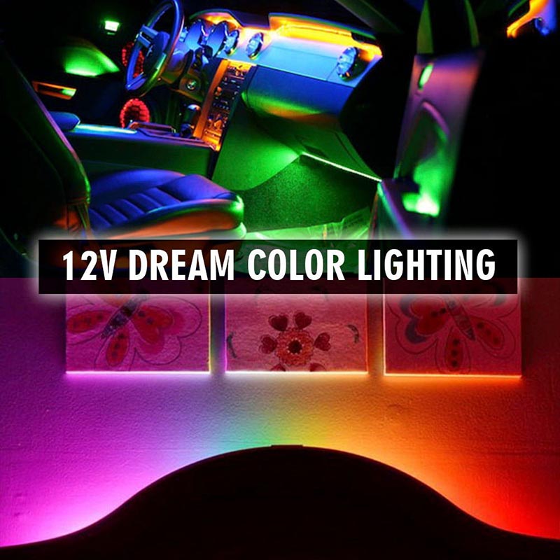 SuperLightingLED Dream Color LED Module Kit Waterproof IP67 DC12V 5050 LED Pixel String 20 pcs with 24 Keys Remote + IR Controller + 12v Power supply SuperLightingLED Dream Color LED Module Kit Waterproof IP67 DC12V 5050 LED Pixel String 20 pcs with 24 Keys Remote + IR Controller + 12v Power supply